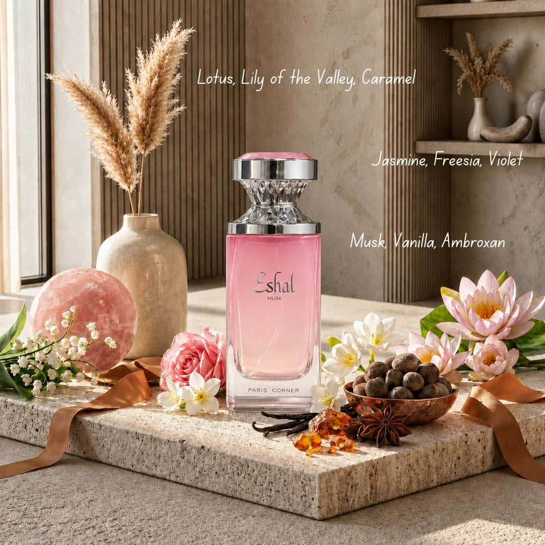 Paris Corner Eshal Musk Eau De Parfum Bottle