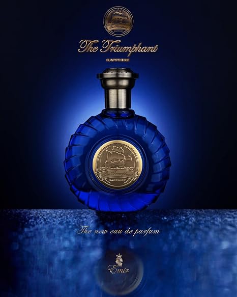 Paris Corner Emir The Triumphant Sapphire Eau De Parfum Bottle