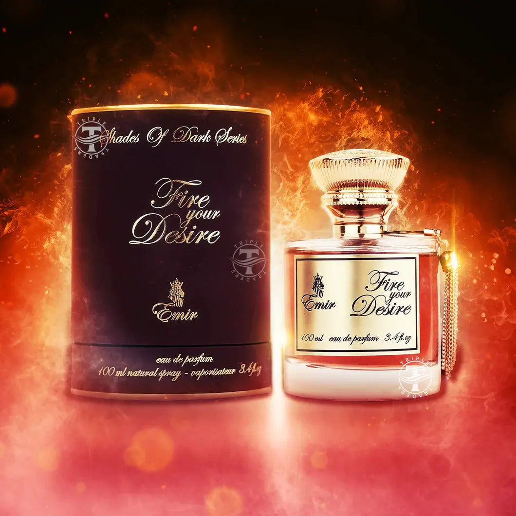 EMIR Shades Of Dark Series Fire Your Desire Eau De Parfum 100ml by Paris Corner Paris Corner Ambient Beauty