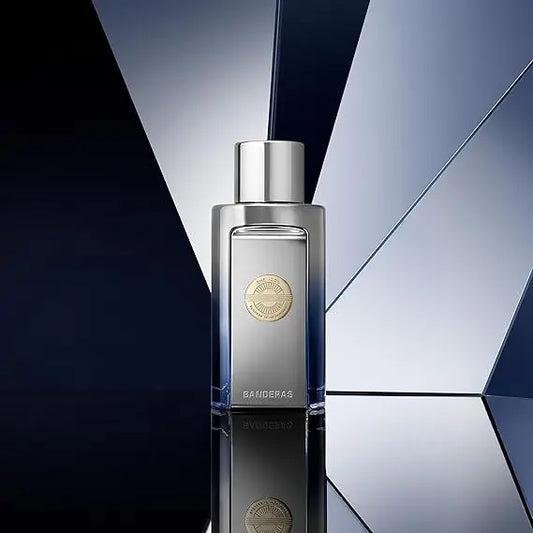 ANTONIO BANDERAS The Icon Elixir Eau de Parfum 100ml For Men – Fresh Spicy Marine Woody Fragrance with Cardamom, Sea Salt & Musk Antonio Banderas Ambient Beauty