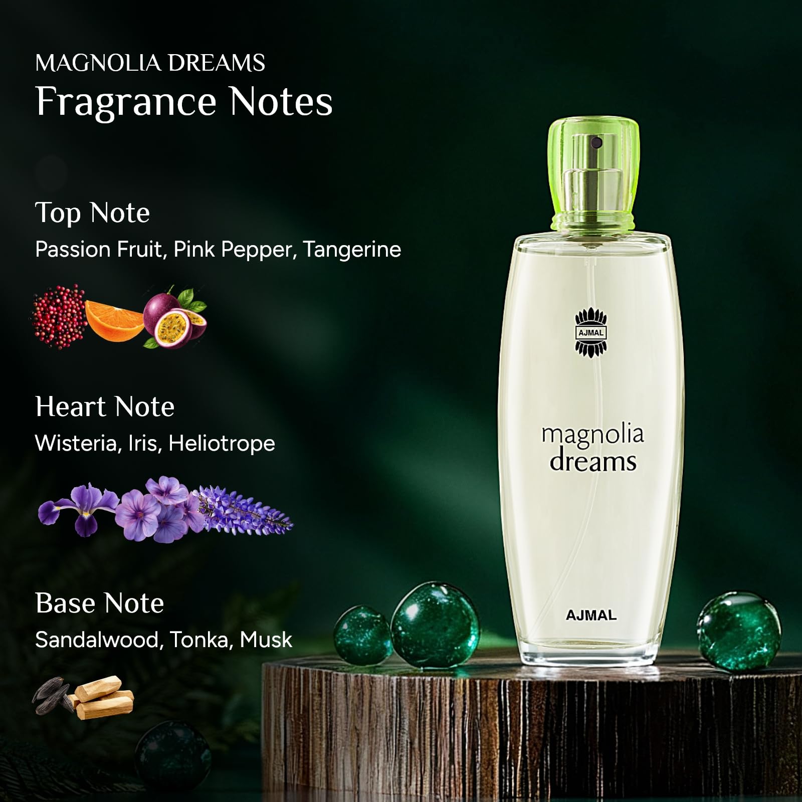 Ajmal Magnolia Dreams Eau de Parfum 100ml For Women
