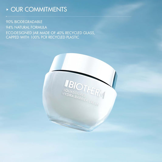 Biotherm Aquasource Hydra Barrier Cream 50ml For Men and Women