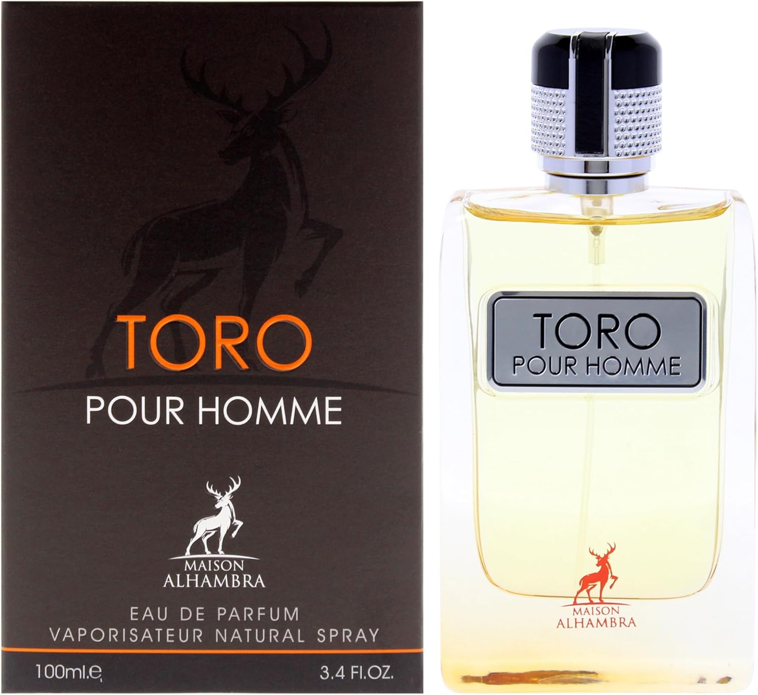 Toro pour Homme perfume bottle and packaging on a white background