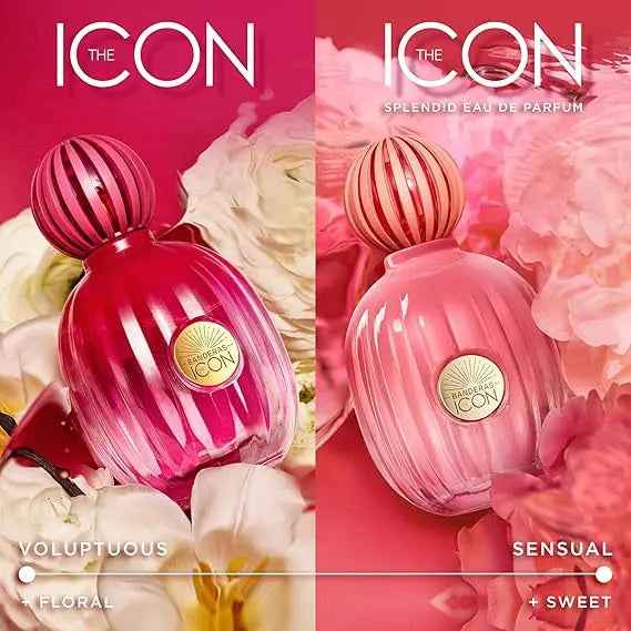 Antonio Banderas The Icon Pour Femme Eau de Parfum Bottle