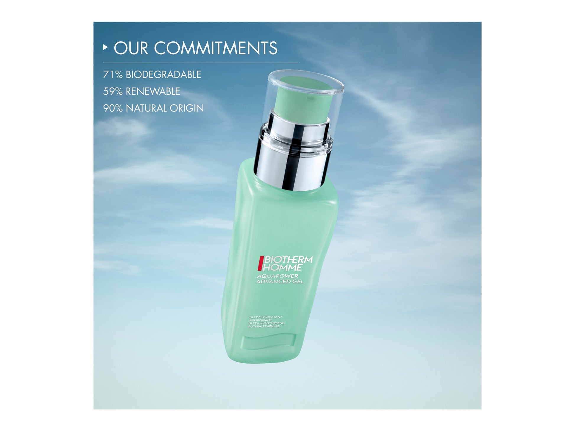Biotherm Homme Aquapower Advanced Gel 100ml For Men