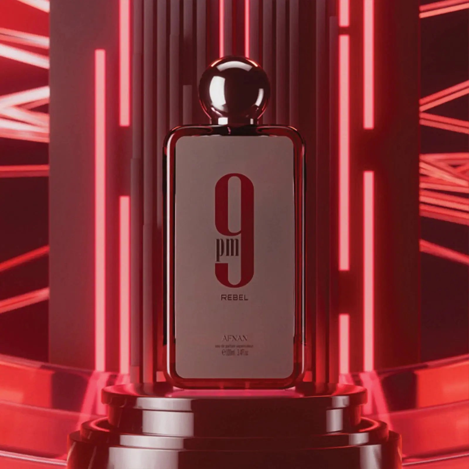 Afnan 9pm Rebel in red