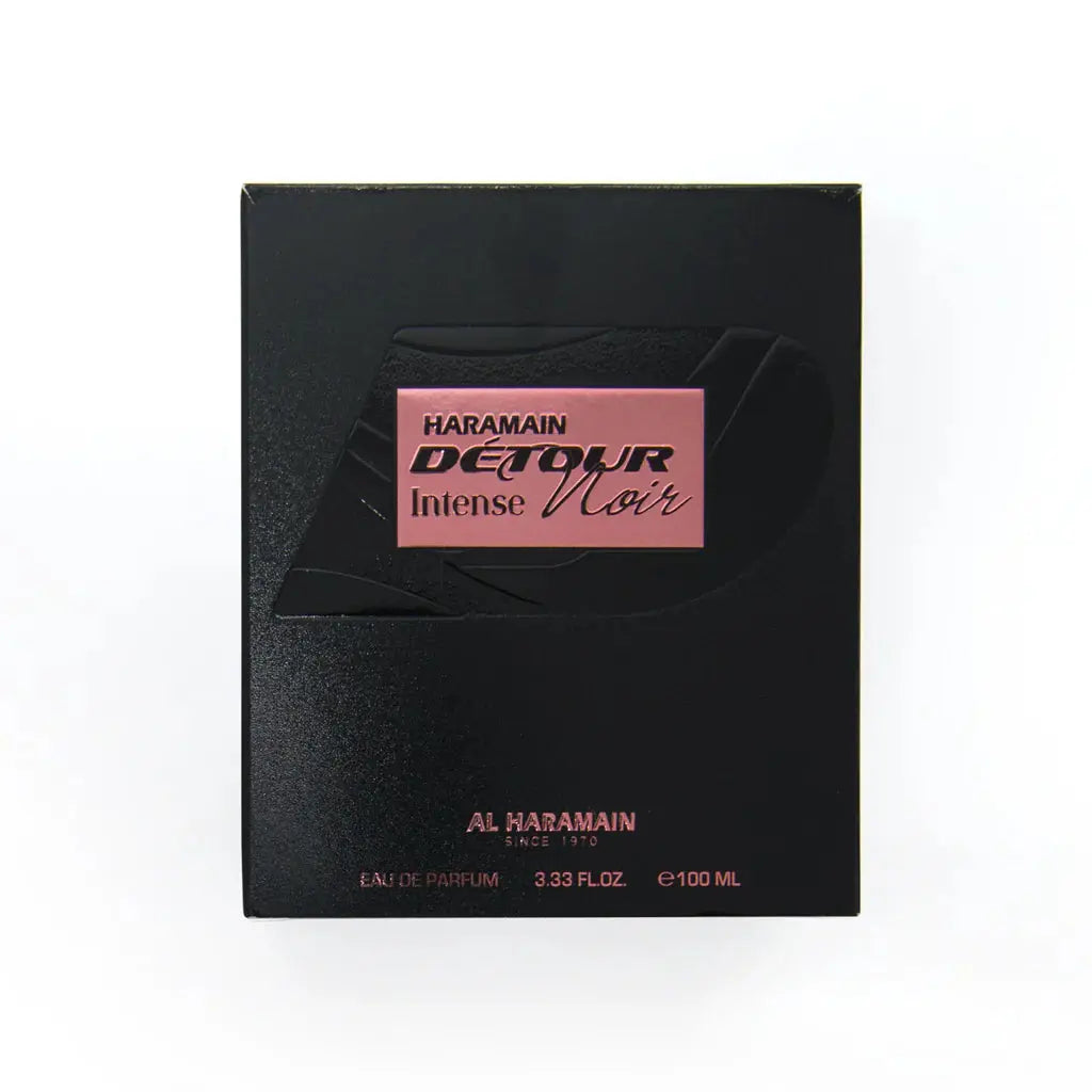AL HARAMAIN Detour Noir Intense Eau De Parfum 100ml Al Haramain Ambient Beauty