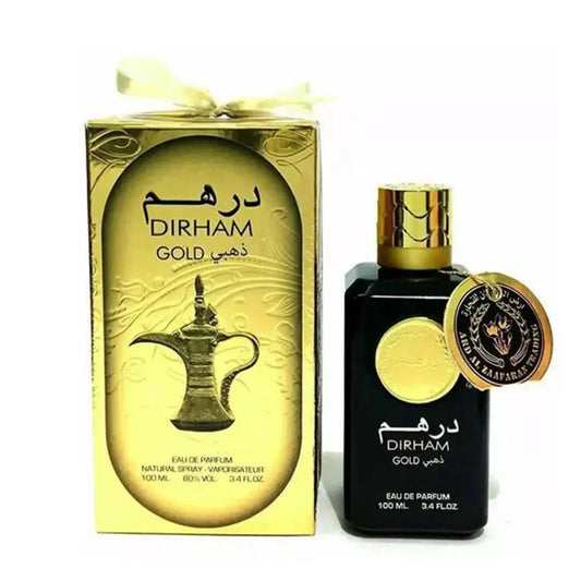 ARD AL ZAAFARAN Dirham Gold Eau De Parfum 100ml Ard Al ZaafaranAmbient Beauty