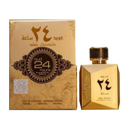 ARD AL ZAAFARAN Oud 24 Hours Majestic Gold Eau De Parfum 100ml Ard Al ZaafaranAmbient Beauty