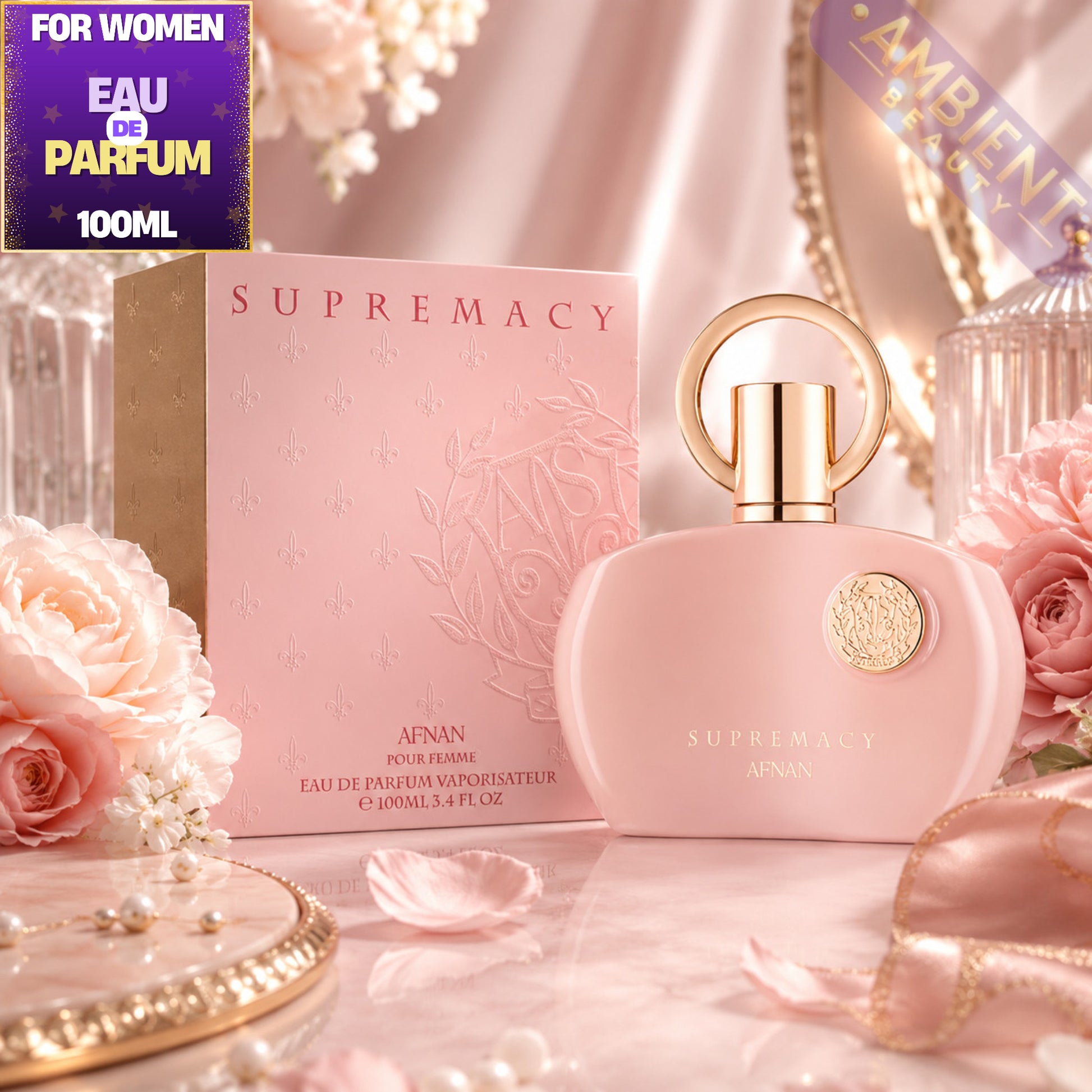 Afnan Perfumes Supremacy Pink Eau de Parfum 100ml For Women