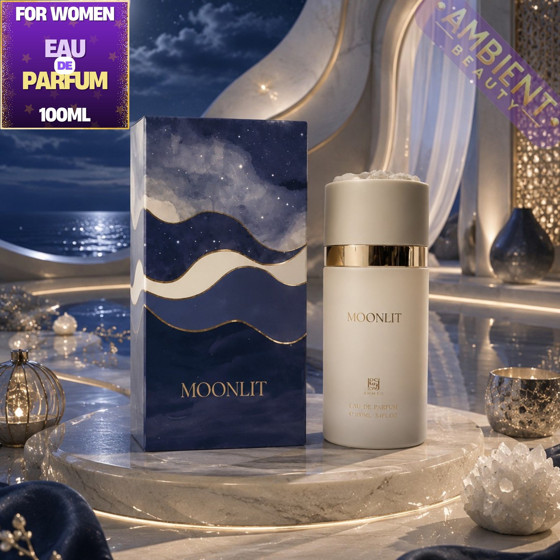 Ahmed Al Maghribi Moonlit EDP 100ml For Women