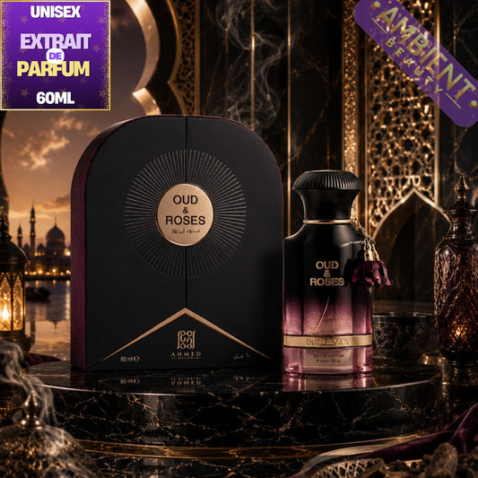 Ahmed Al Maghribi Oud and Roses ExDP 60ml For Men and Women