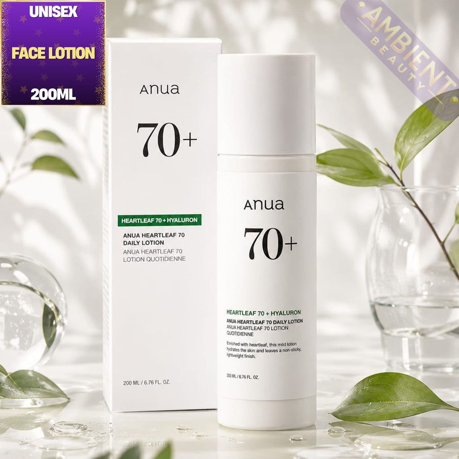 Anua Heartleaf 70+ Hyaluron Daily Lotion 200ml For Men & Women