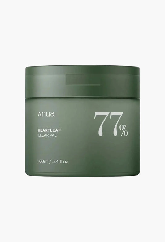 Anua Heartleaf 77% Clear Toner Pad 70 Pads (160ml) For Men & Women