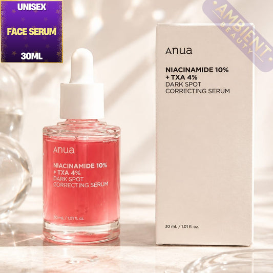 Anua Niacinamide 10% + TXA 4% Dark Spot Correcting Serum 30ml For Men & Women