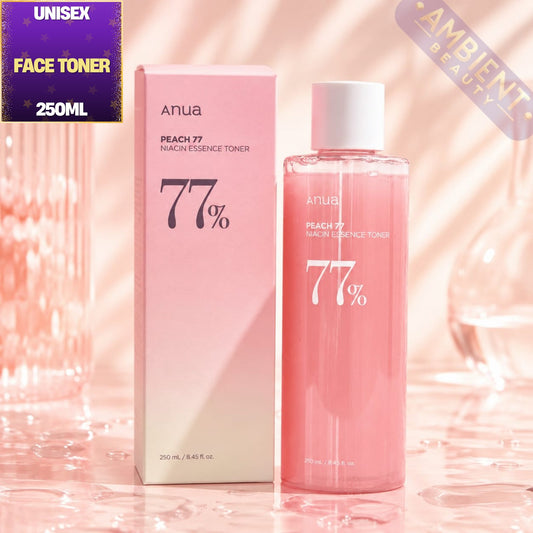 Anua Peach 77 Niacin Essence Toner 250ml For Men & Women