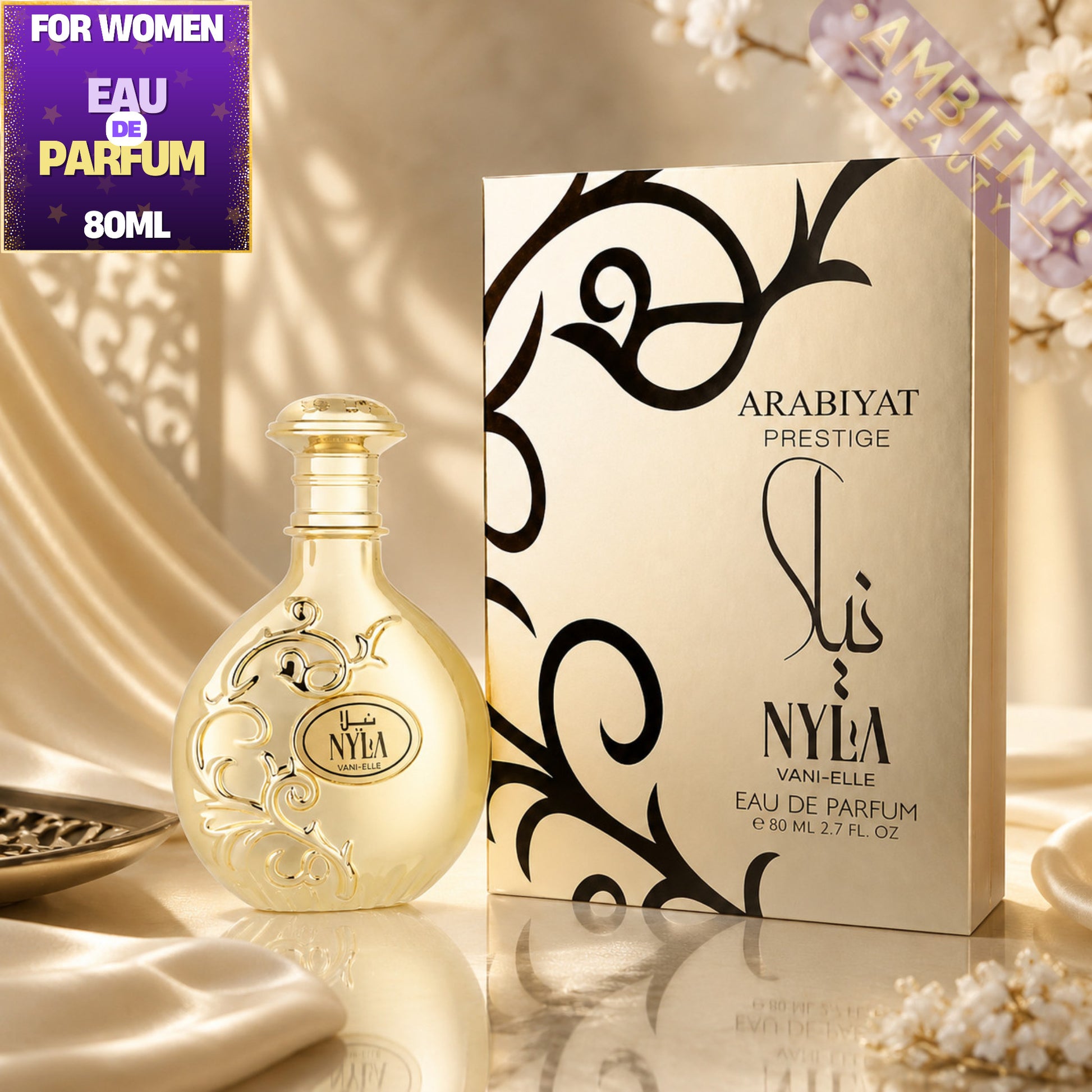 Arabiyat Prestige Nyla Vani-Elle Eau de Parfum 80ml For Women