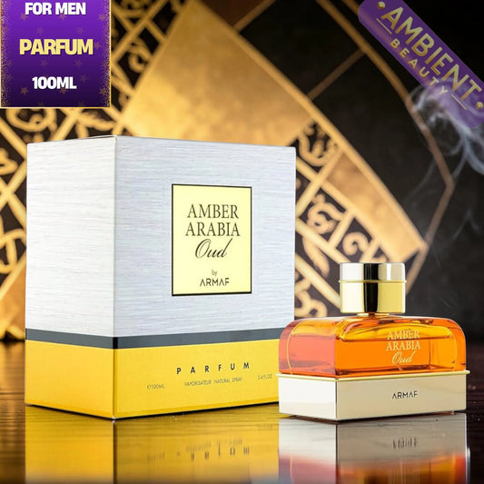 ARMAF Amber Arabia Oud Pour Homme Parfum 100ml For Men – Spicy Woody Oud Fragrance Armaf Ambient Beauty