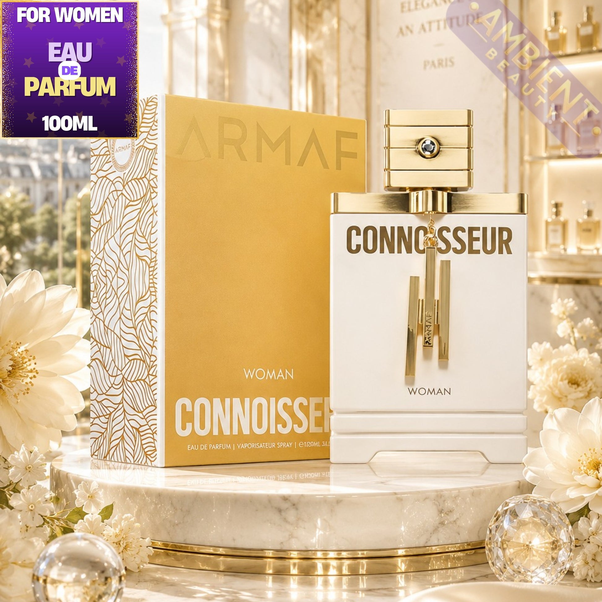 Armaf Connoisseur Woman EDP 100ml For Women