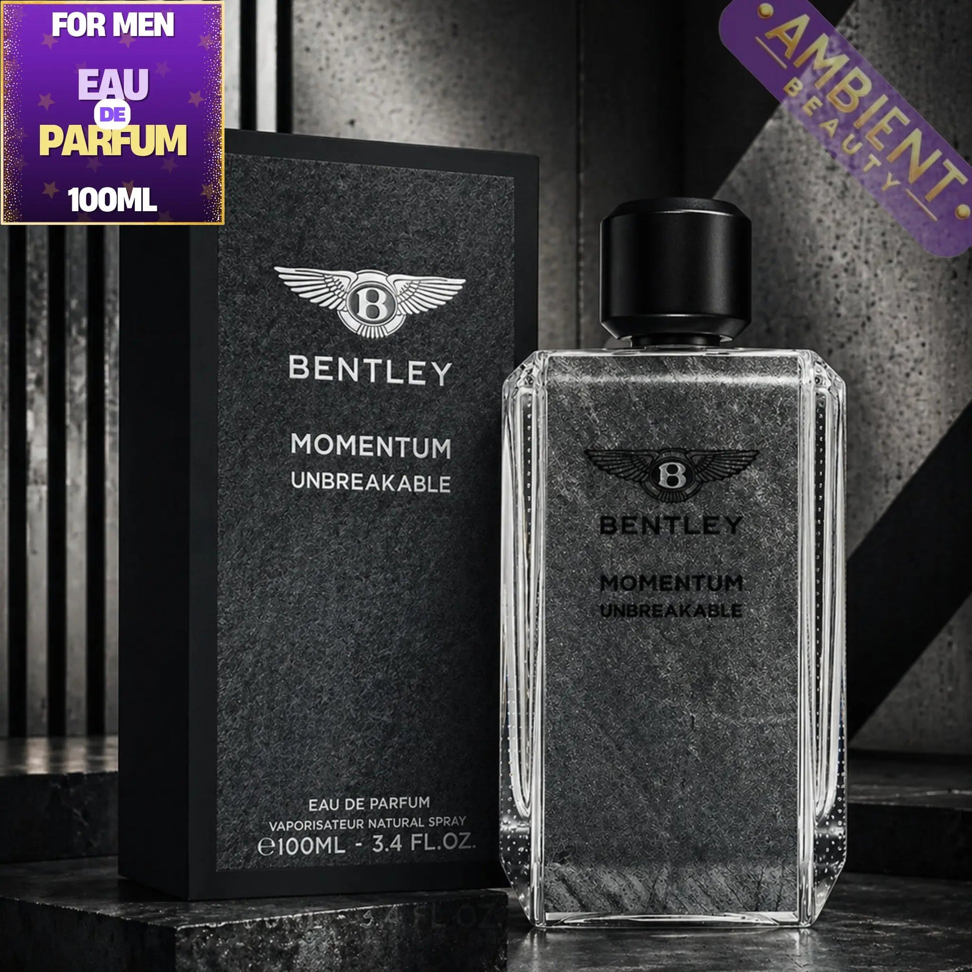 Bentley Momentum Unbreakable Eau de Parfum 100ml For Men