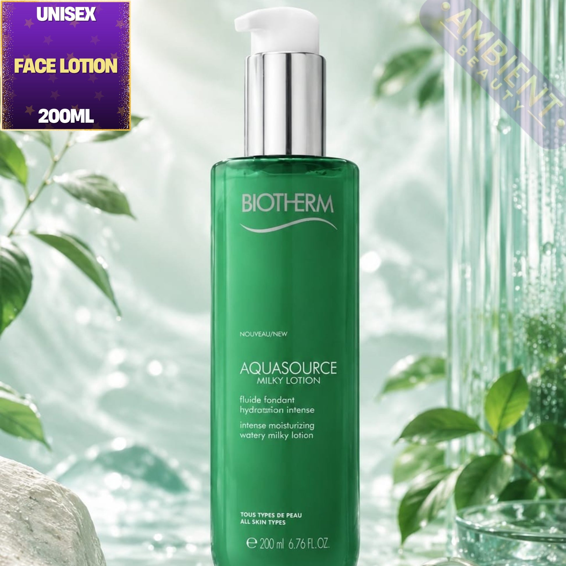 Biotherm Aquasource Facial Milky Lotion 200ml For Men and Women