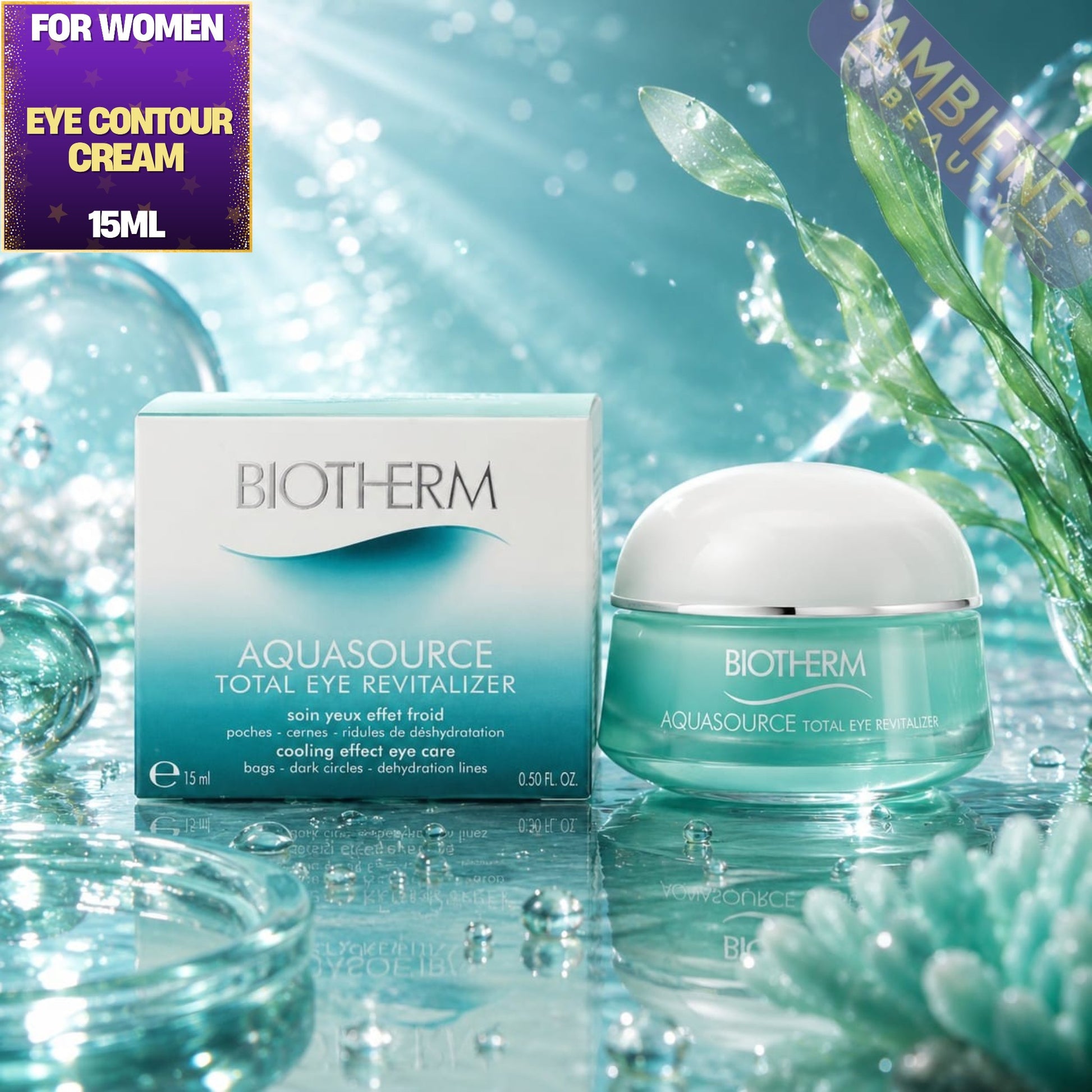 Biotherm Aquasource Total Eye Revitalizer 15ml For Men and Women