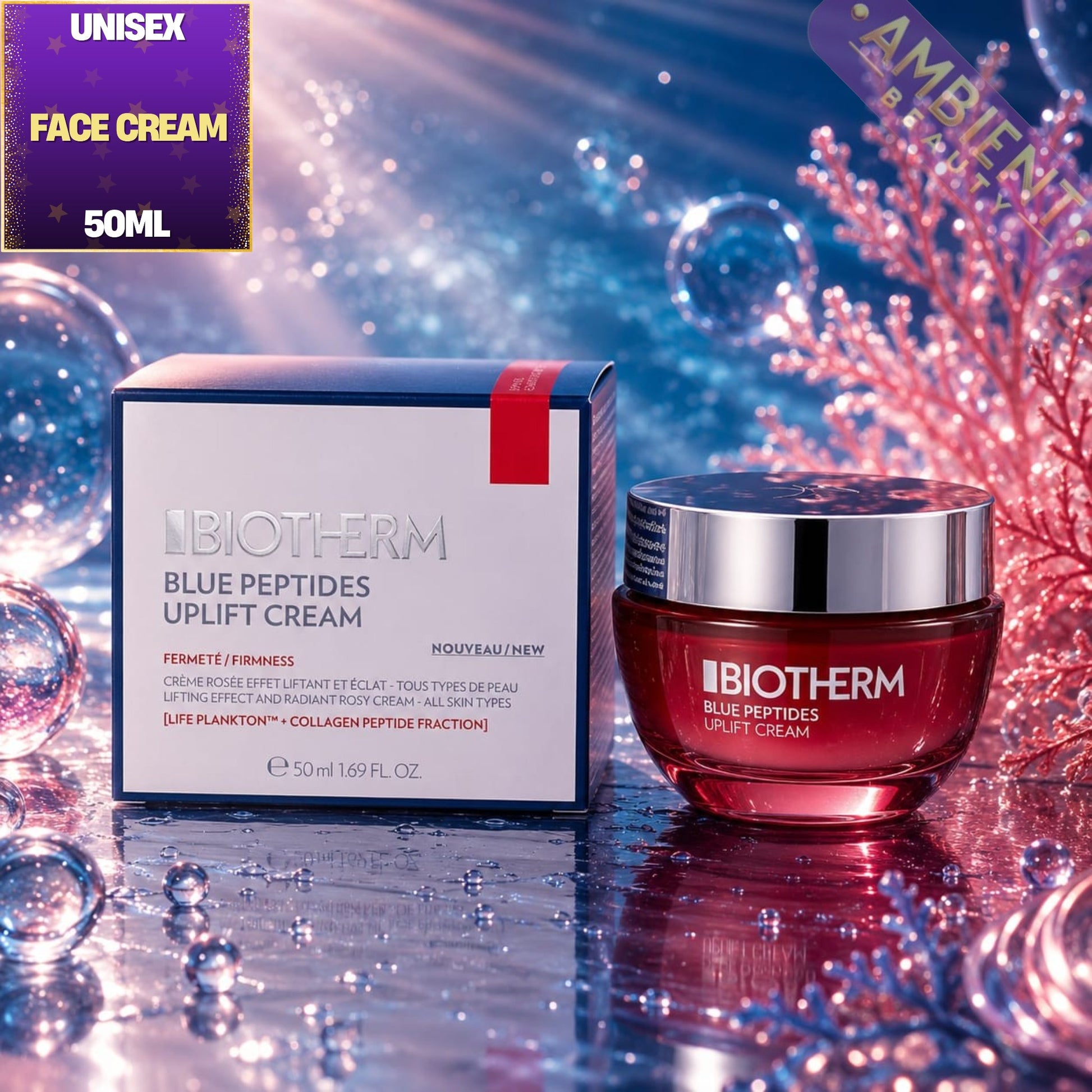 Biotherm Blue Peptides Uplift Cream 50ml For Men and Women