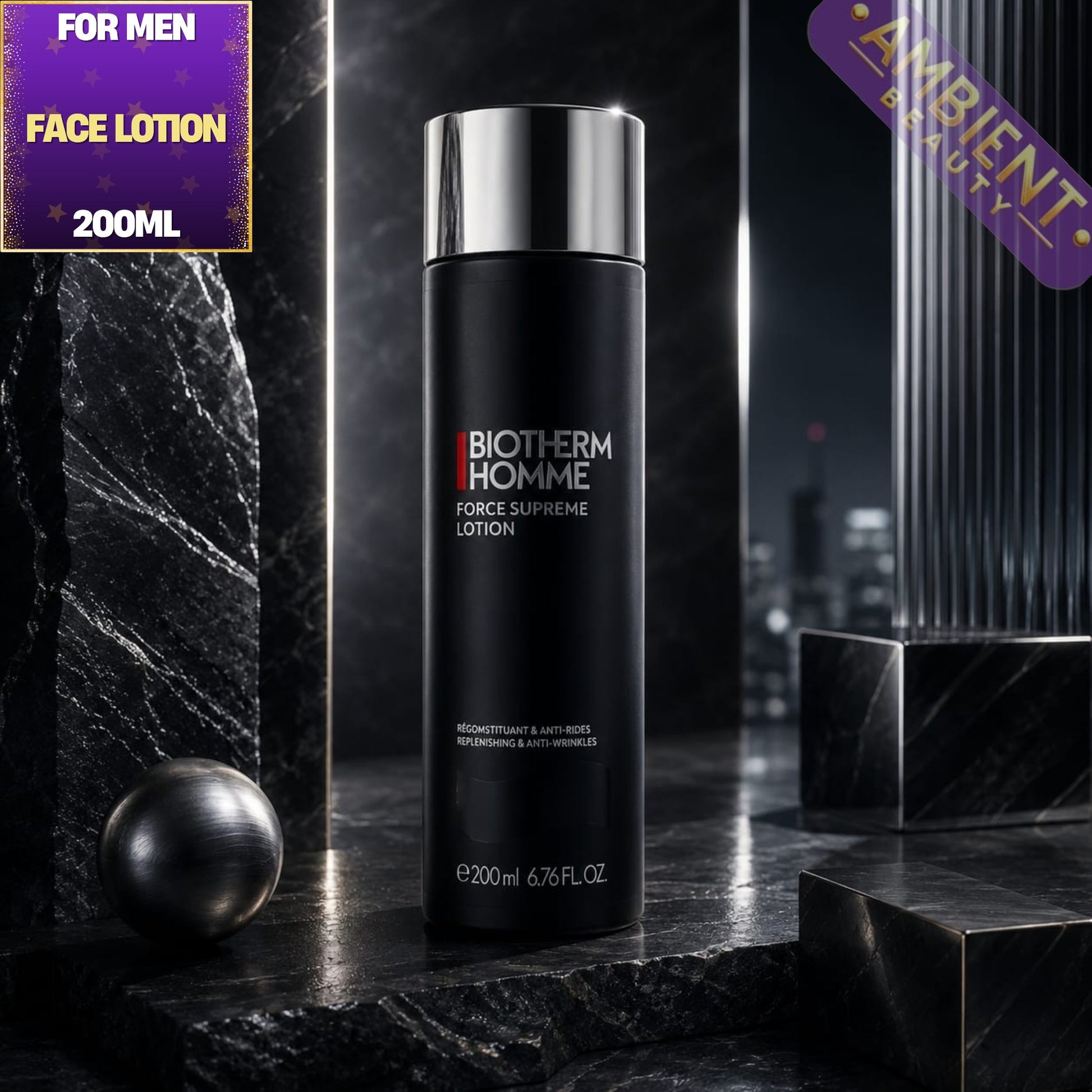 Biotherm Homme Force Supreme Nutri-Replenishing Anti-Aging Lotion 200ml For Men