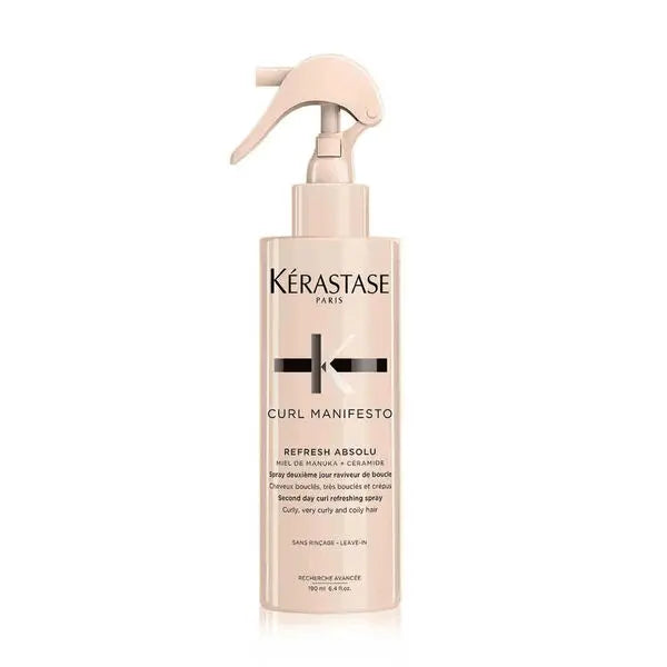 KERASTASE Curl Manifesto Refresh Absolu Curl Reactivating Leave-In Spray for In-between Washes 190ml KerastaseAmbient Beauty