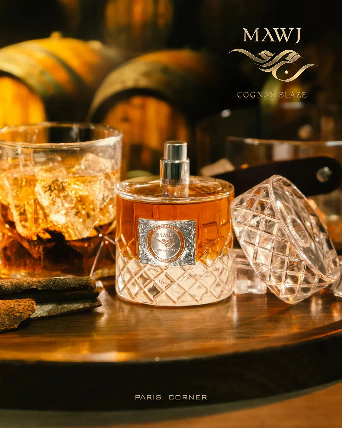 PARIS CORNER Mawj Cognac Blaze Eau De Parfum 100ml Paris Corner Ambient Beauty