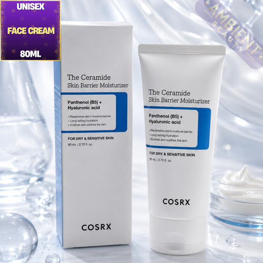 COSRX The Ceramide Skin Barrier Moisturiser 80ml For Men and Women
