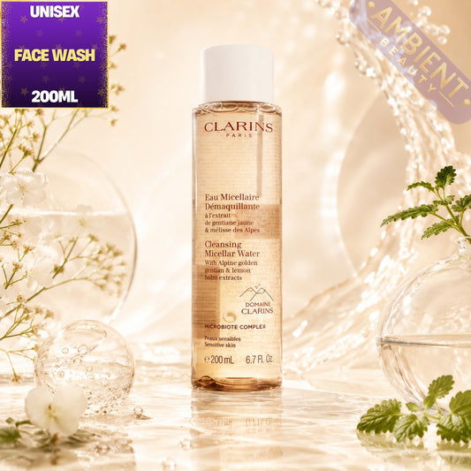 Clarins Cleansing Micellar Water 200ml For Men and Women