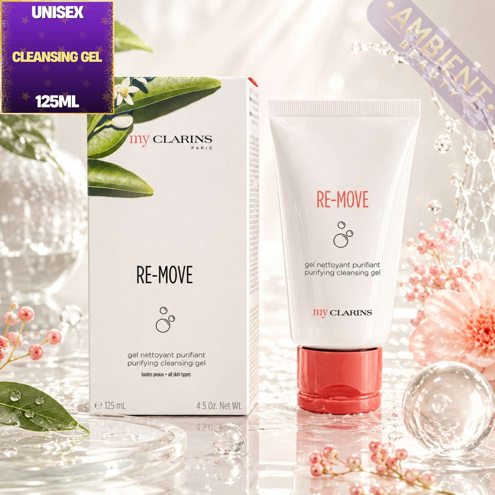 Clarins My Clarins Re-Move Purifying Cleansing Gel 125ml For Men and Women