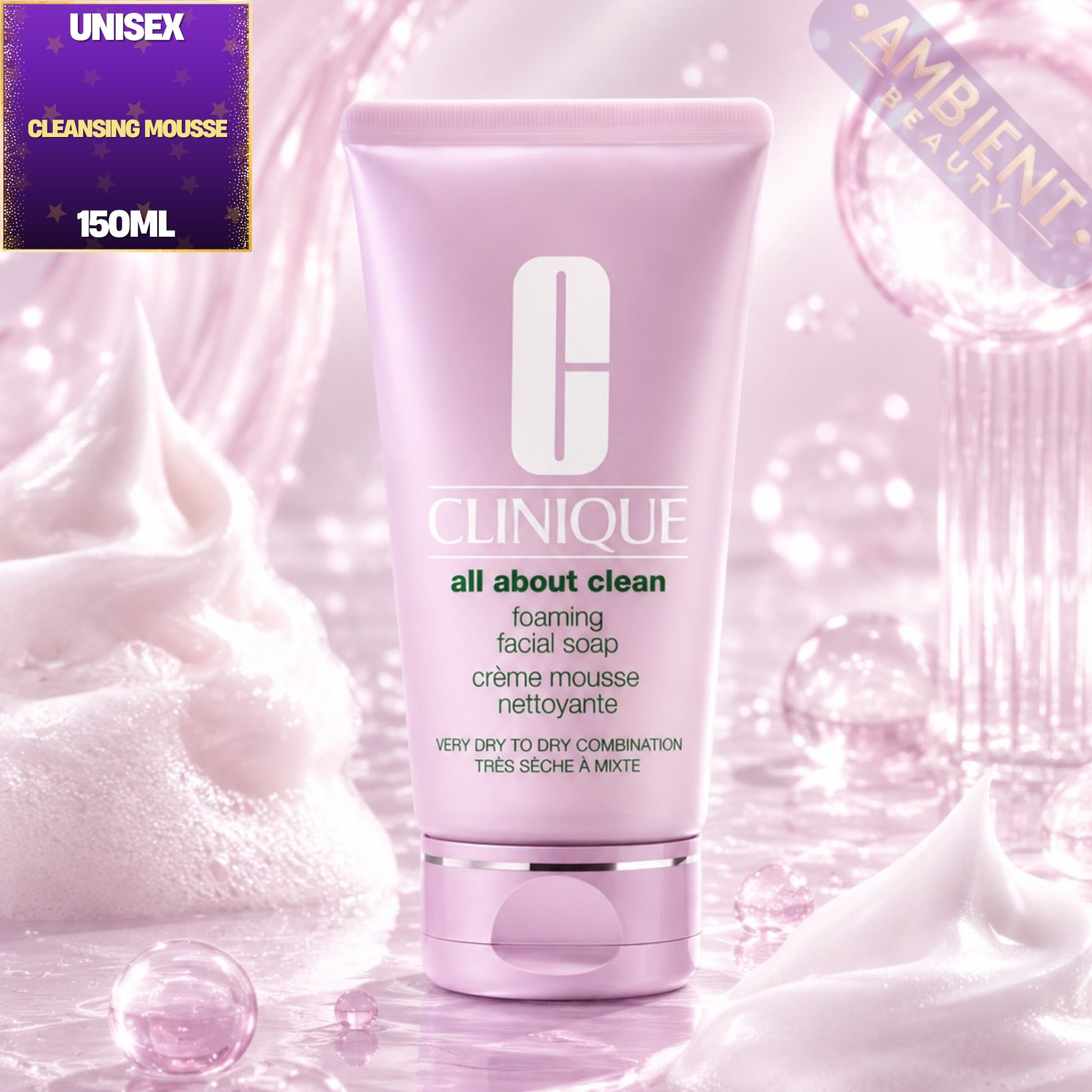Clinique Foaming Sonic Facial Soap 150ml For Men and Women