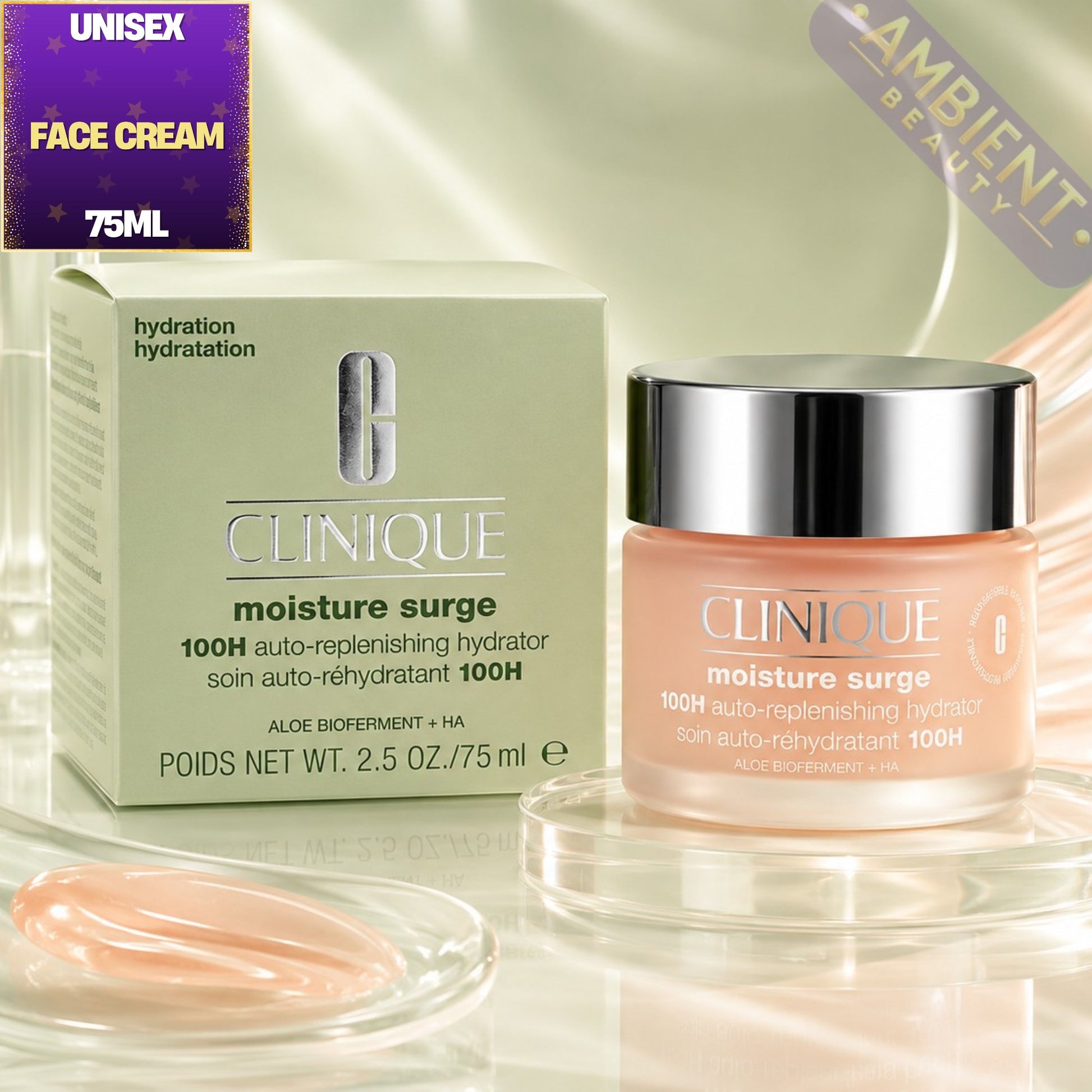 Clinique Moisture Surge 100H Auto-Replenishing Hydrator 75ml For Men and Women