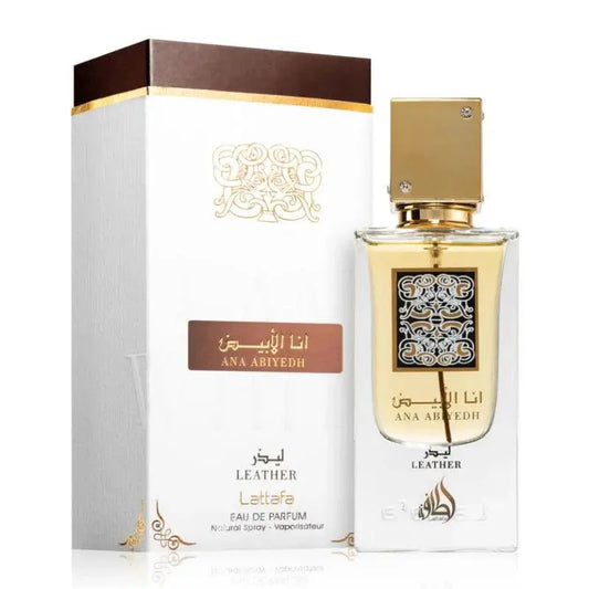 LATTAFA Ana Abiyedh Leather Eau De Parfum 60ml LattafaAmbient Beauty