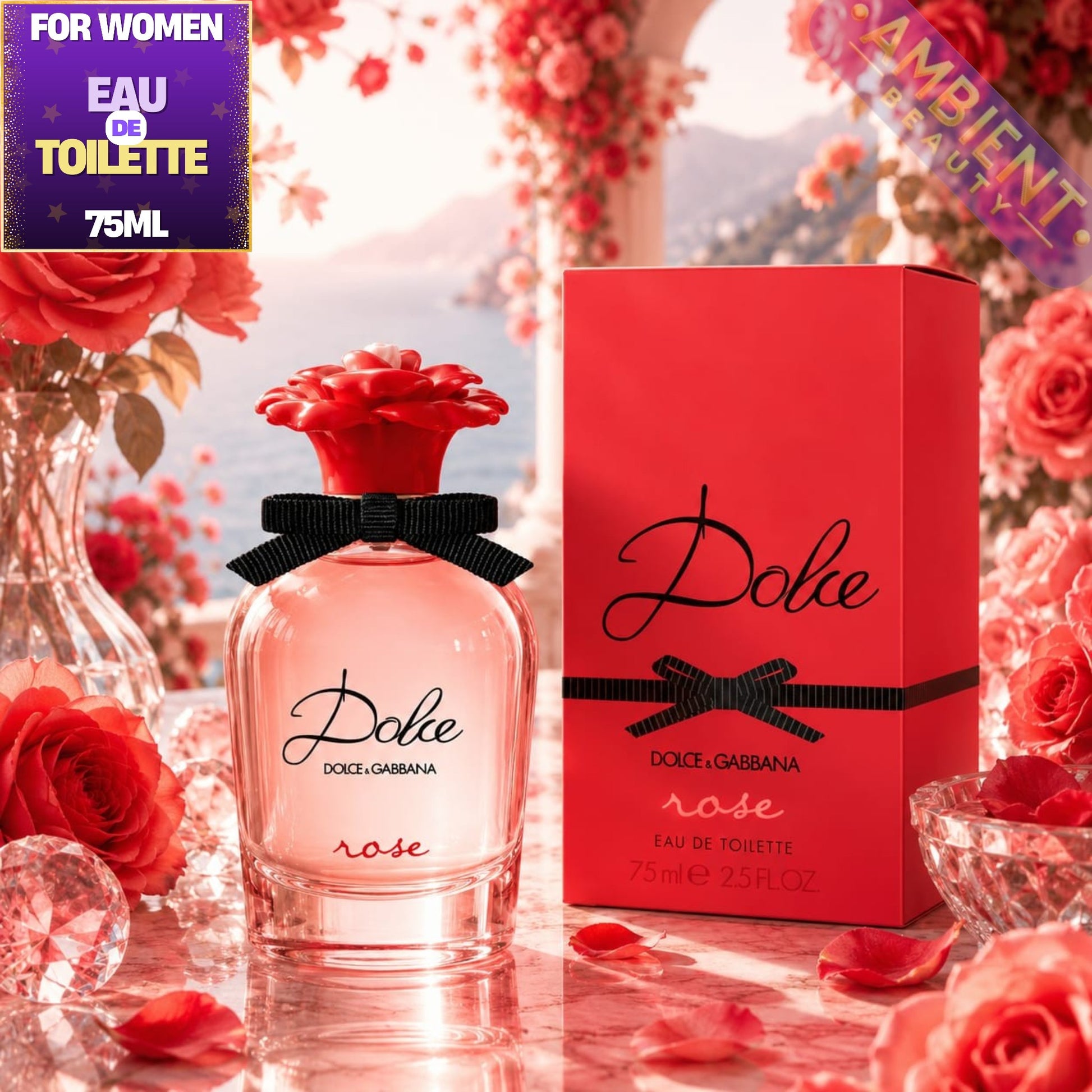 Dolce & Gabbana Dolce Rose Eau de Toilette 75ml For Women