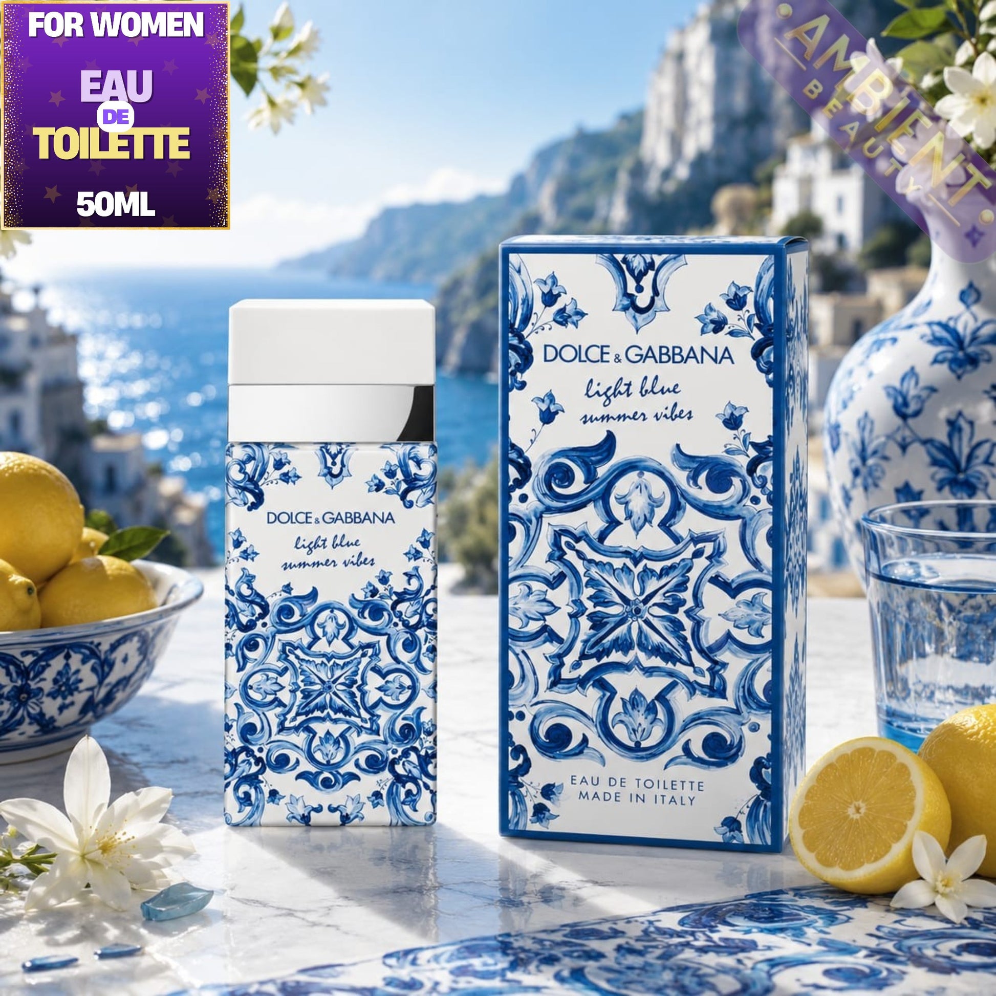 Dolce & Gabbana Light Blue Summer Vibes Eau de Toilette 50ml For Women