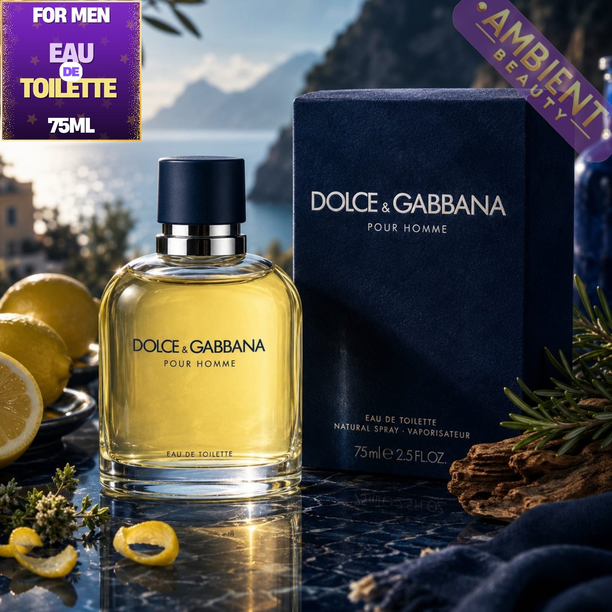 Dolce & Gabbana Pour Homme Eau de Toilette 75ml For Men
