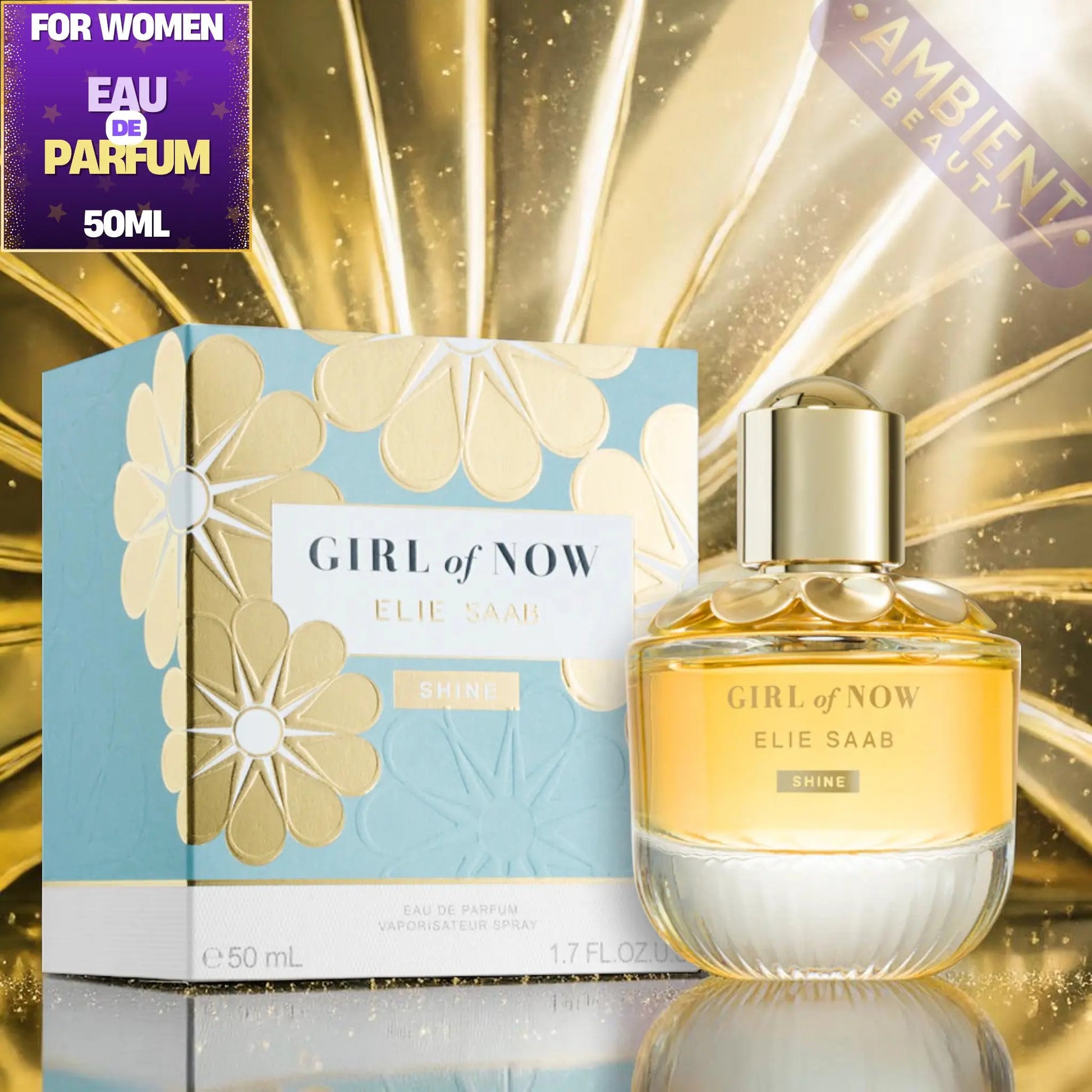 Elie Saab Girl Of Now Shine Eau de Parfum 50ml For Women