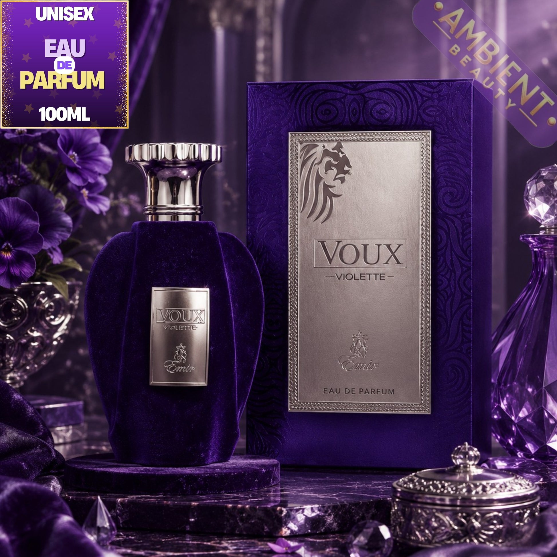 Emir Paris Corner Voux Violette EDP 100ml For Men and Women