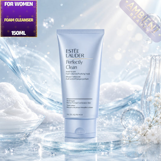 Estée Lauder Perfectly Clean Multi-Action Foam Cleanser/Purifying Mask 150ml For Women