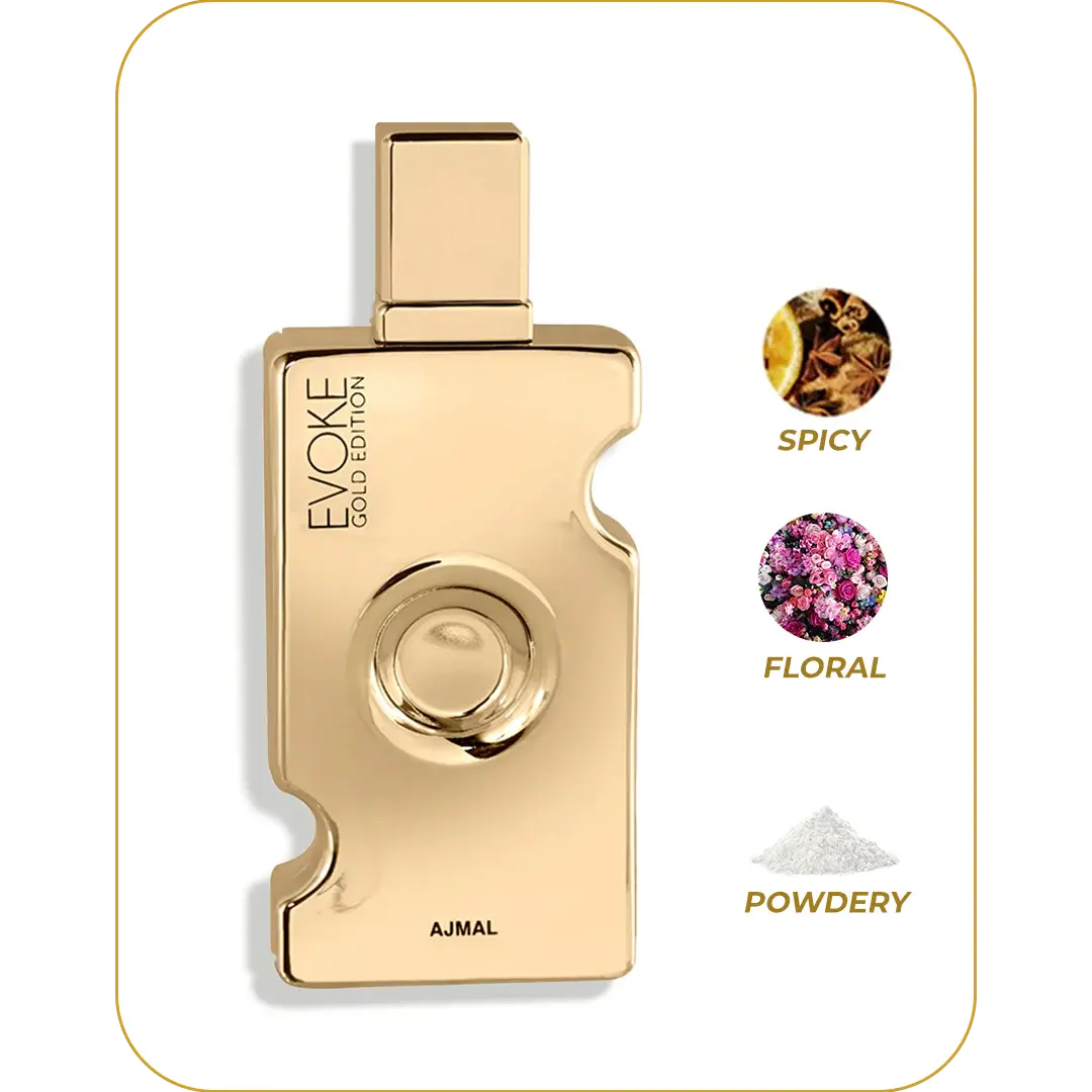 Ajmal Evoke Gold For Her Eau de Parfum 75ml For Women