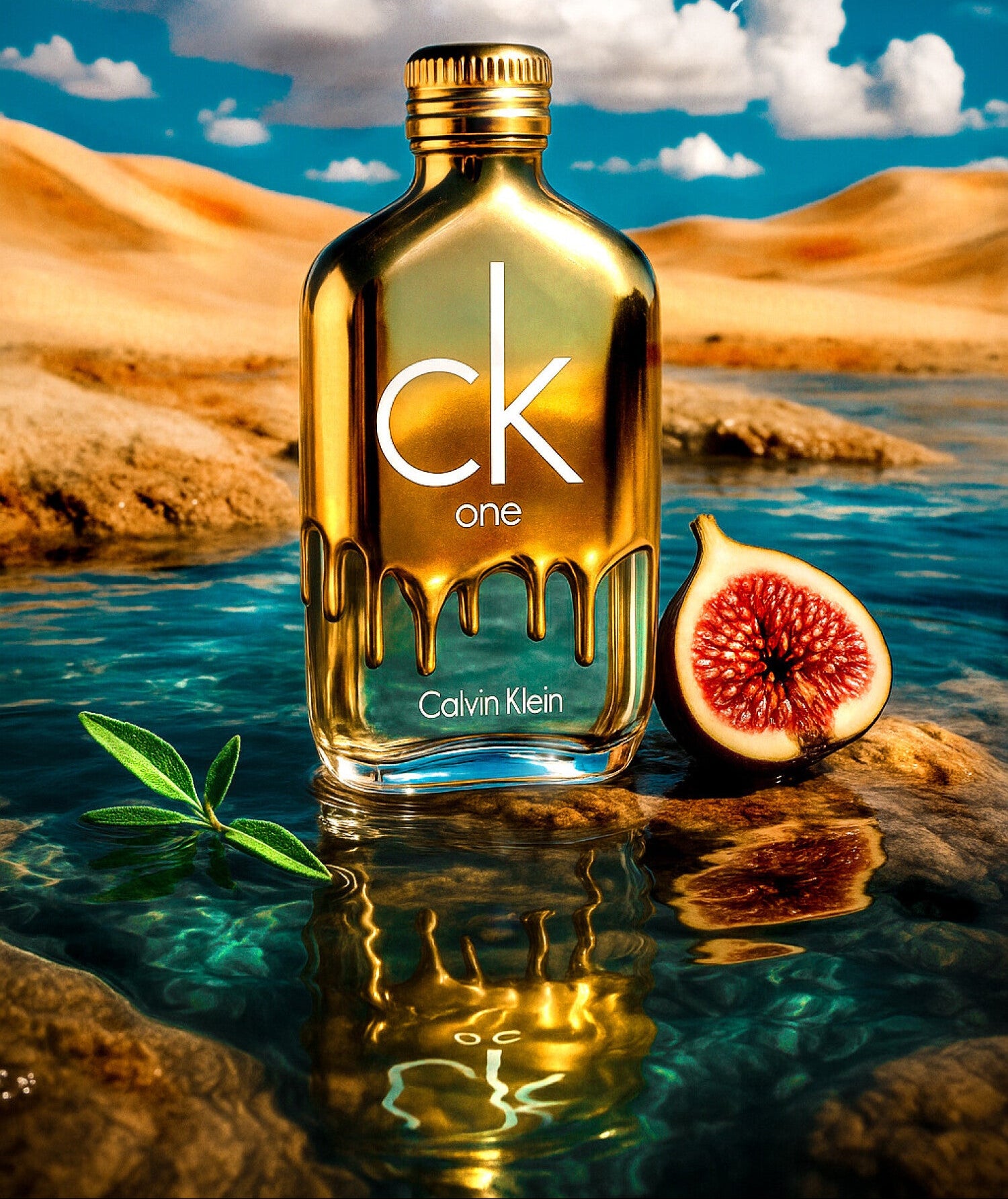Calvin Klein CK One Gold Eau de Toilette Bottle