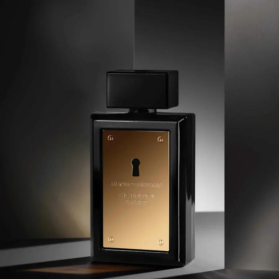 Antonio Banderas The Golden Secret Eau de Toilette Bottle