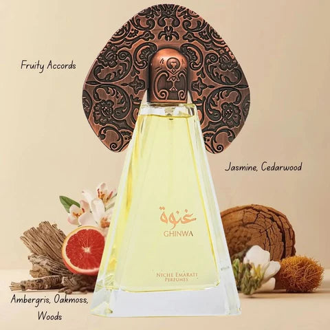 Lattafa Niche Emarati Ghinwa Eau de Parfum 100ml For Men and Women