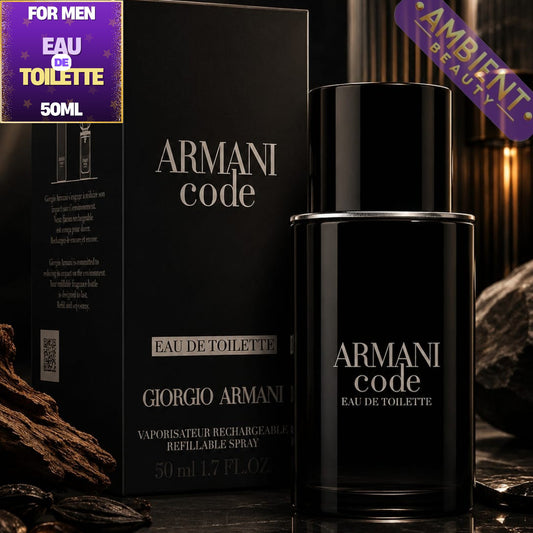 Giorgio Armani Armani Code Eau de Toilette 50ml Refillable For Men