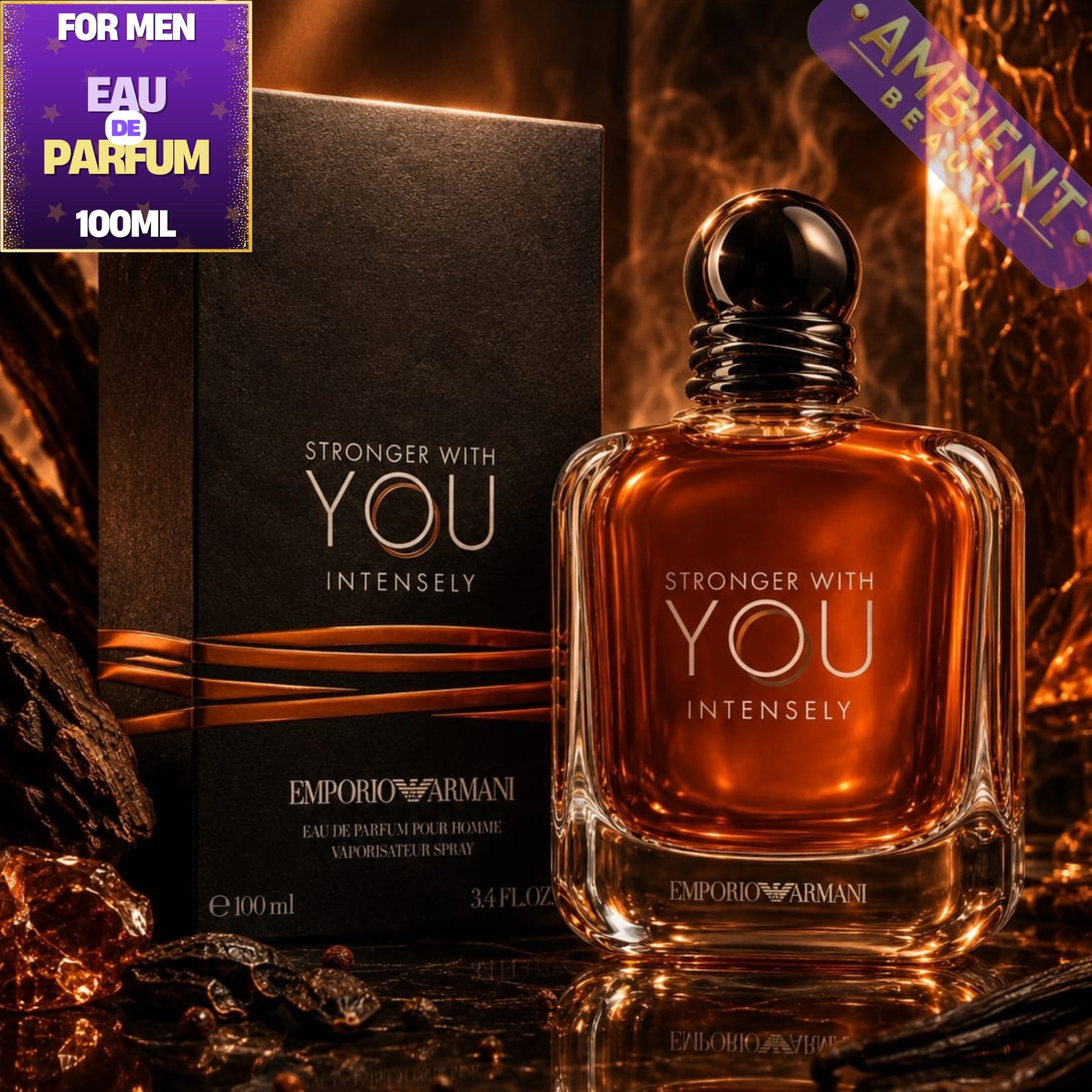 Giorgio Armani Emporio Armani Stronger With You Intensely Eau de Parfum 100ml For Men