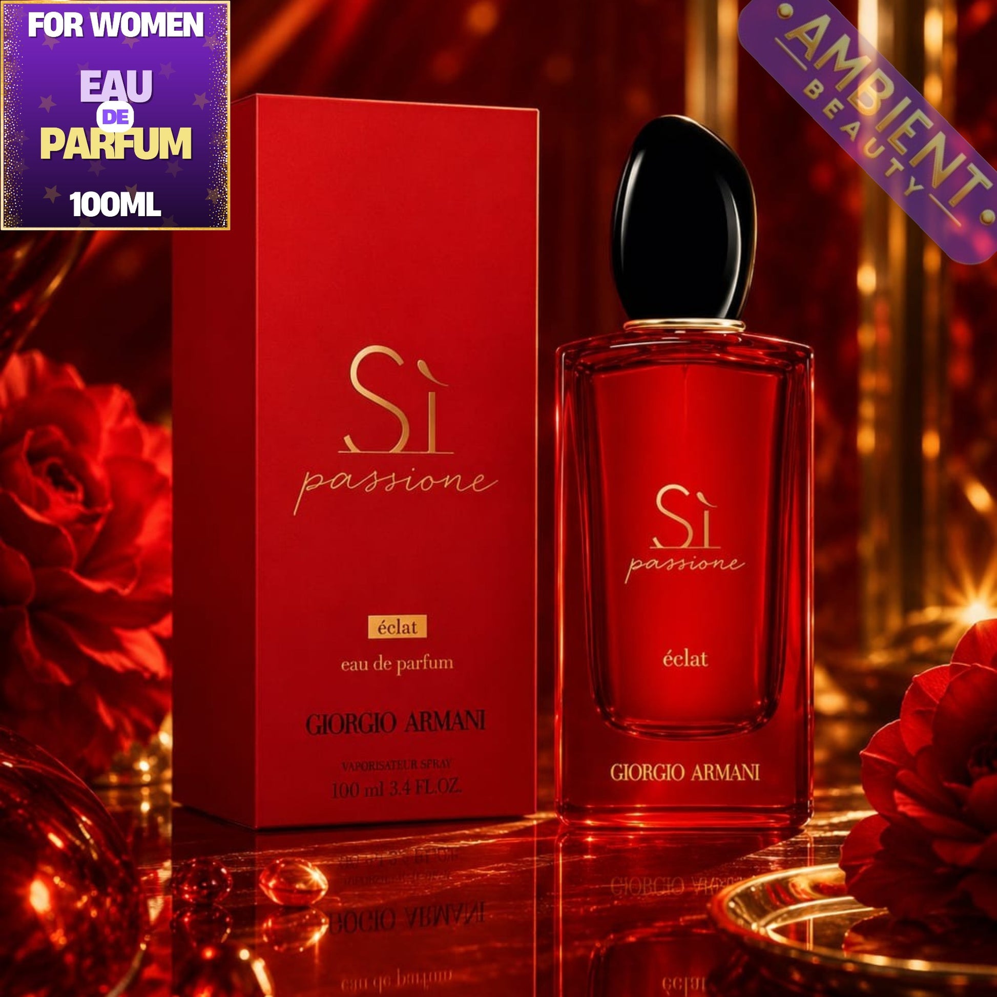 Giorgio Armani Sì Passione Éclat de Parfum Eau de Parfum 100ml For Women