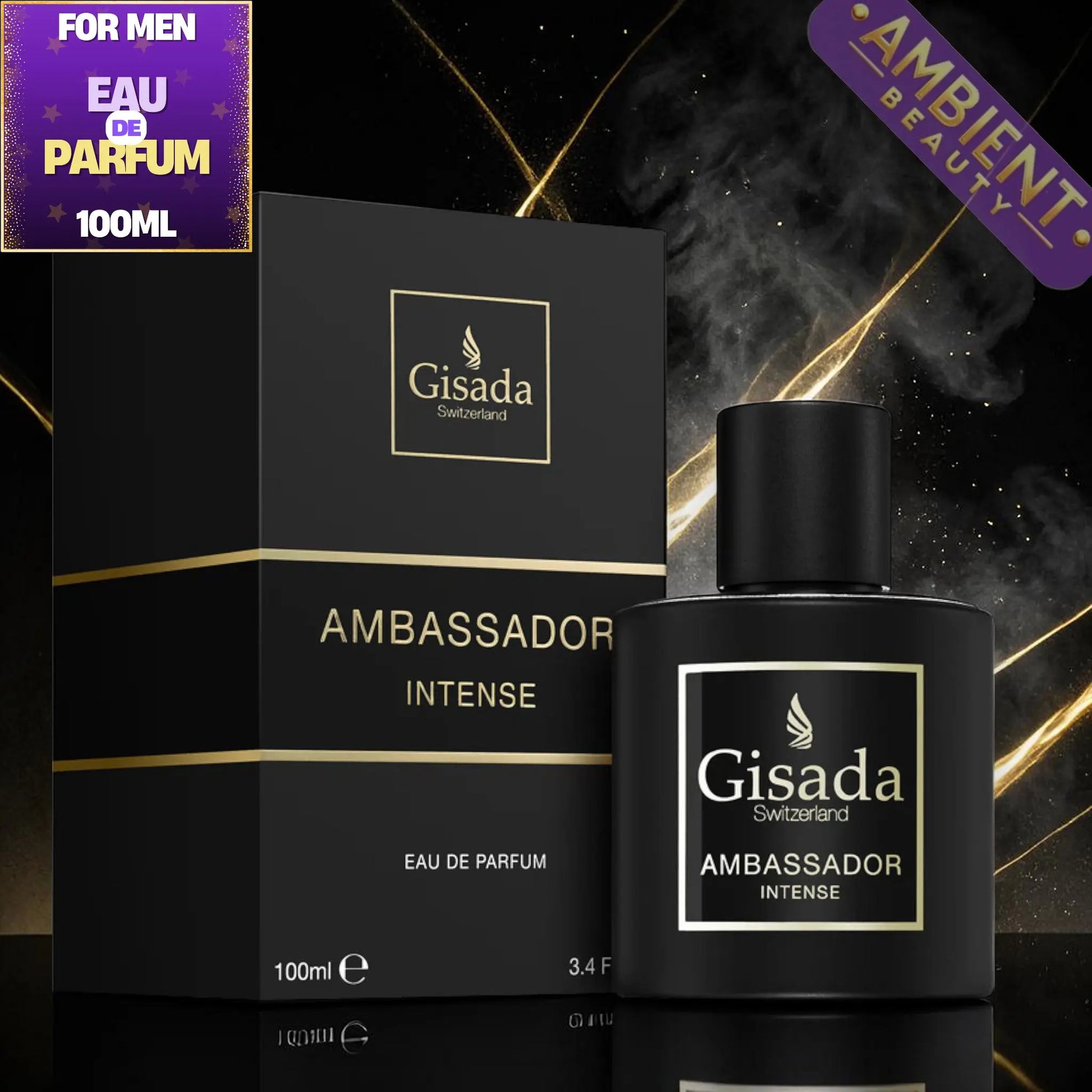 Gisada Ambassador Intense Eau de Parfum 100ml For Men